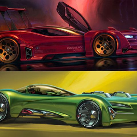 VISUAL WORLD: Auto Design in LA Photo: Courtesy of John Frye