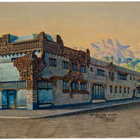 VISUAL WORLD: Robert Stacy Judd Photo: Architecture and Design Collection, University of California, Santa Barbara.